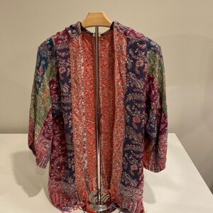 Raj floral cardigan, one size fits all